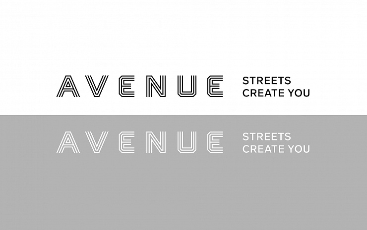 Avenue South-West: оформление пространств, навигация и айдентика торгового центра - Портфолио Depot