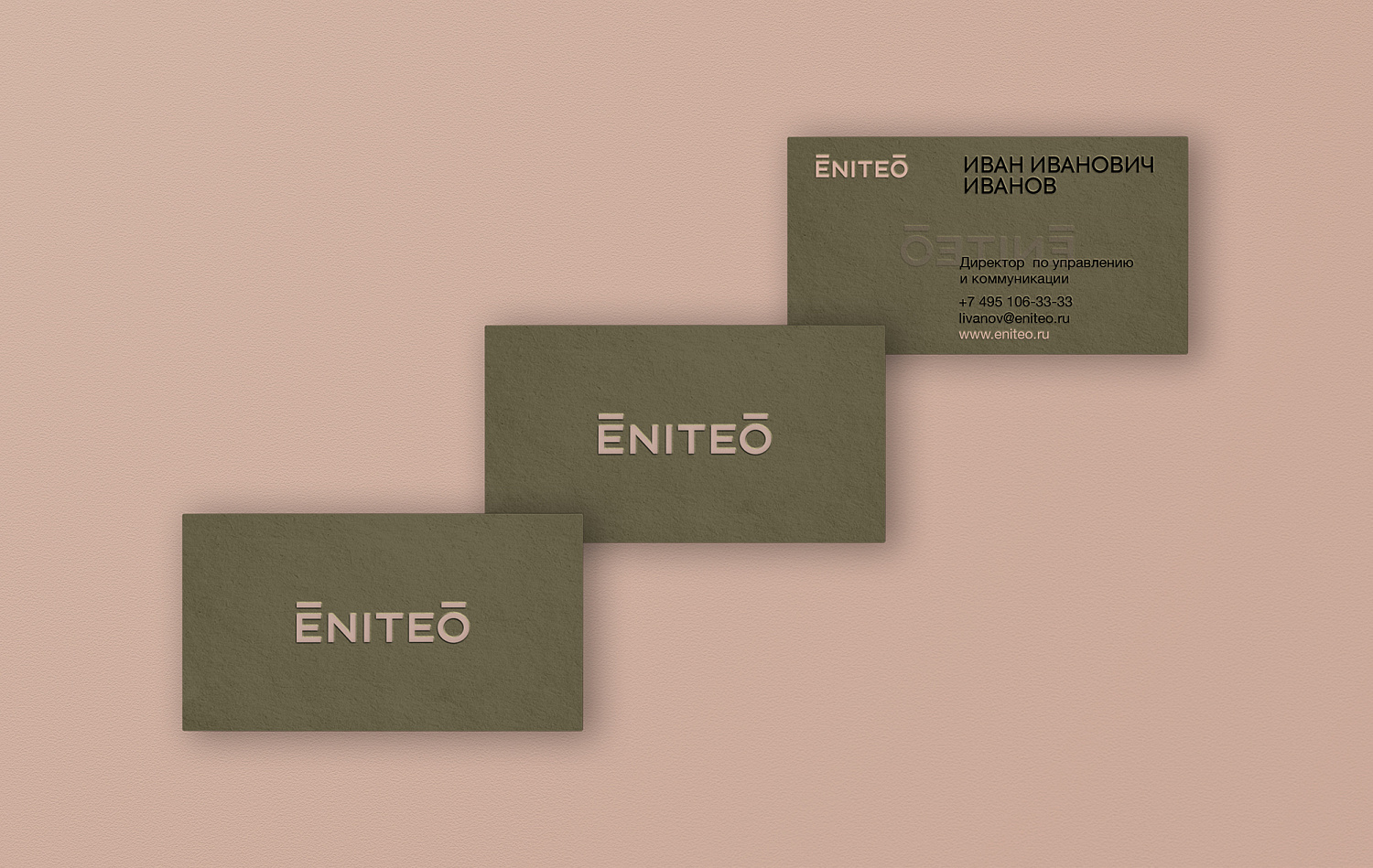 Eniteo: позиционирование, нейминг и айдентика жилого комплекса - Портфолио Depot