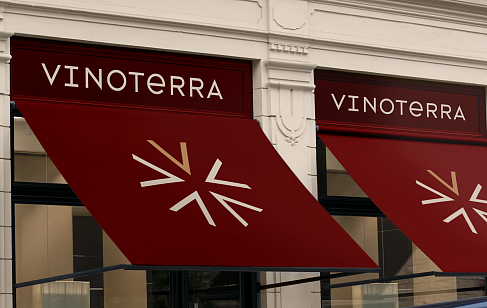 Vinoterra: креативная идея и айдентика для импортера вин и крепкого алкоголя. Разработка фирменного стиля