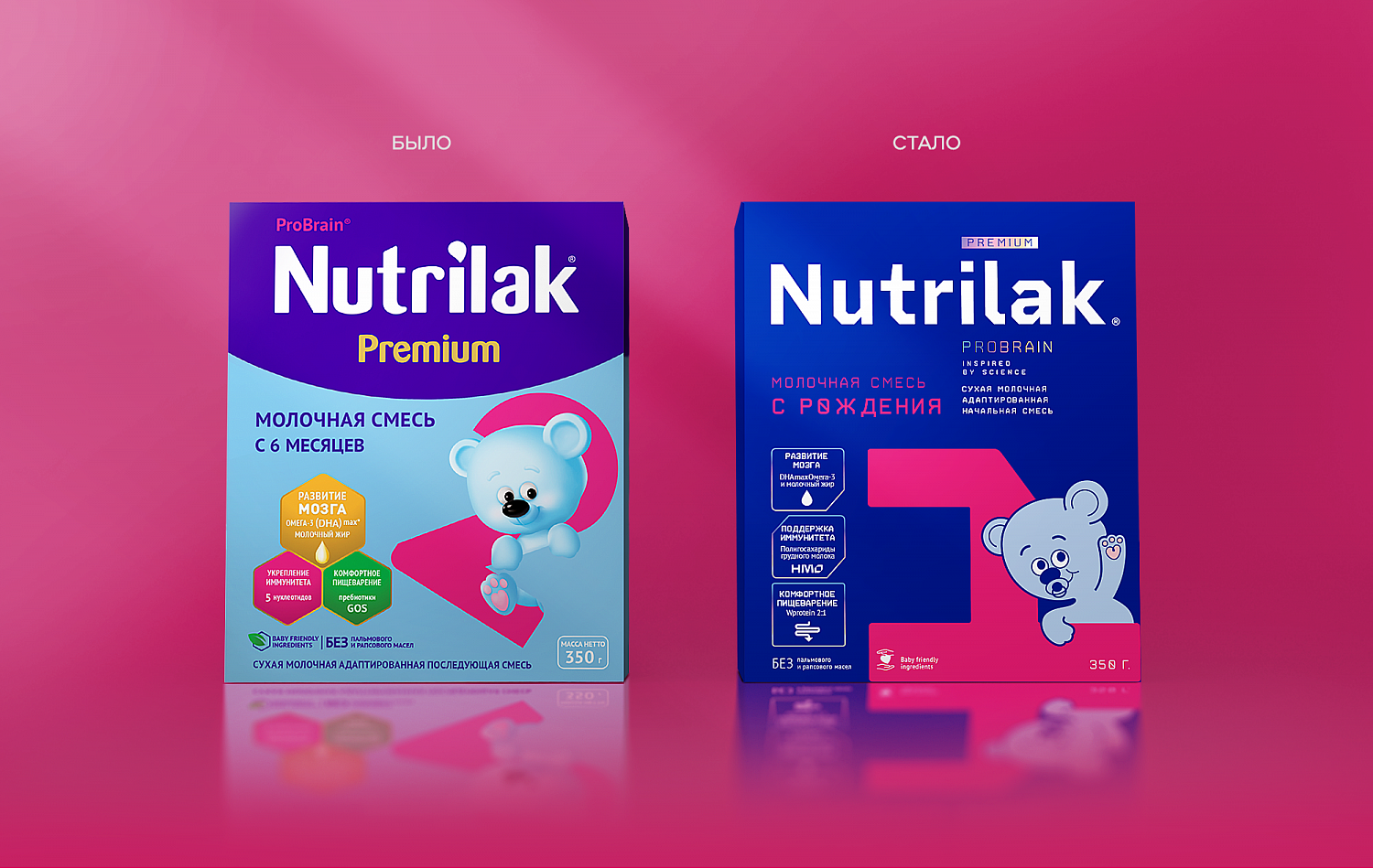Редизайн бренда молочных смесей Nutrilak - Портфолио Depot