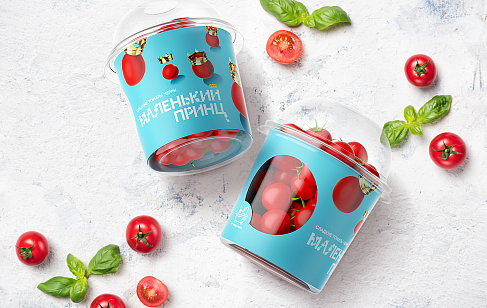 Маленький принц и Ruby Rose: нейминг, дизайн этикетки и упаковки томатов черри. Разработка дизайна упаковки