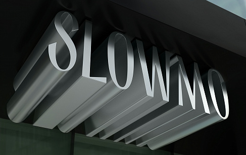 SLOWMO: нейминг, фирменный стиль и слоган для салона красоты. Разработка фирменного стиля
