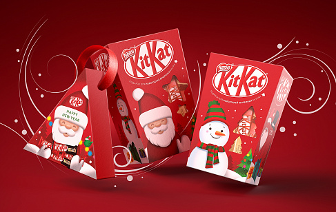 Дизайн подарочных наборов KitKat® 2020