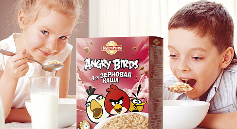 Зерновые каши Angry Birds