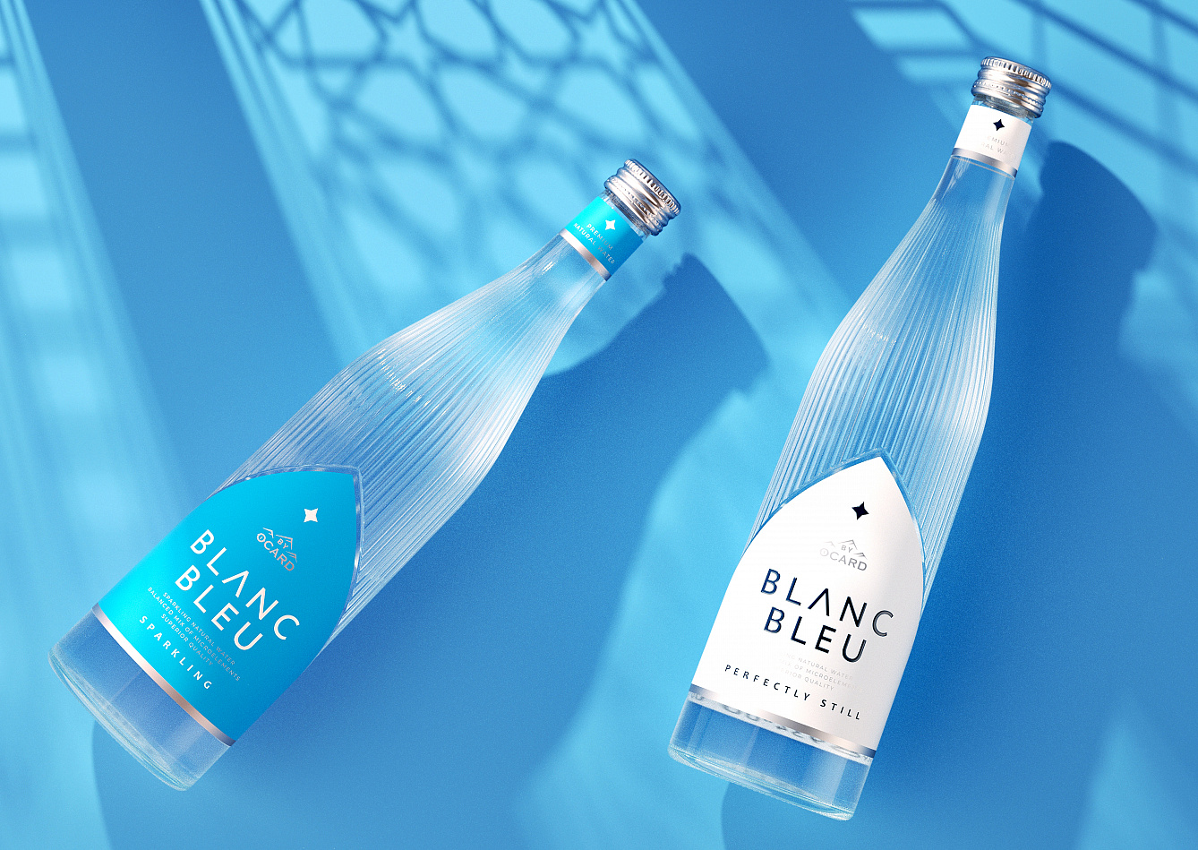 BLANC BLEU: нейминг, дизайн и форма упаковки бутилированной воды - Портфолио Depot