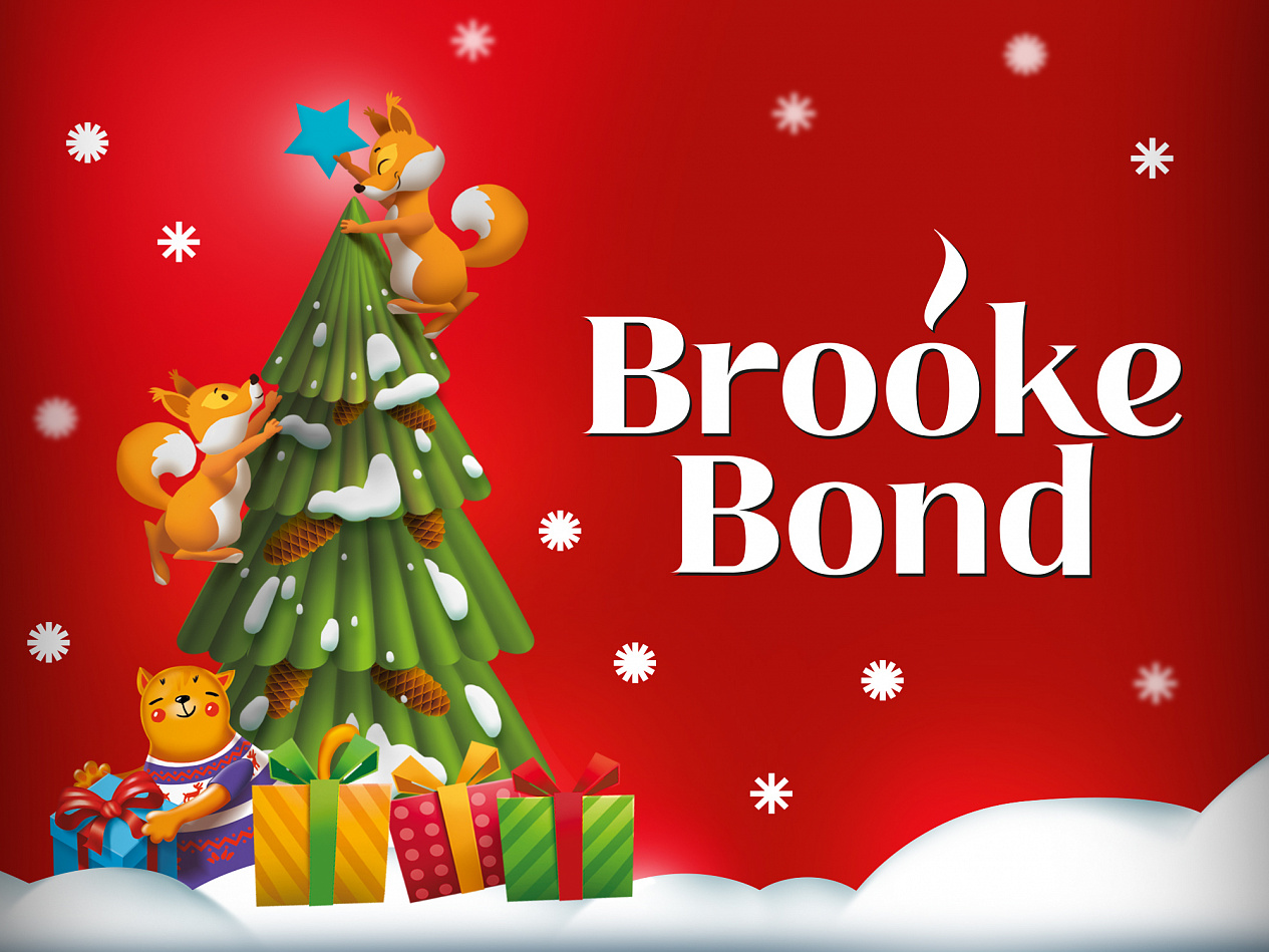 Снеговики Brooke Bond - Портфолио Depot