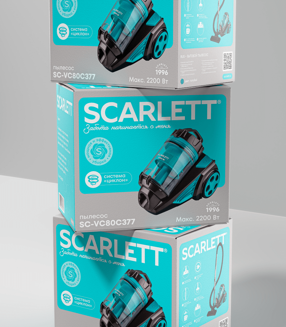 Scarlett: ребрендинг, который вывел бренд бытовой техники в новый ценовой сегмент - Портфолио Depot