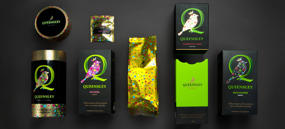 Queensley, Depot WPF, чай, Riston, бренд, брендинг, дизайн упаковки