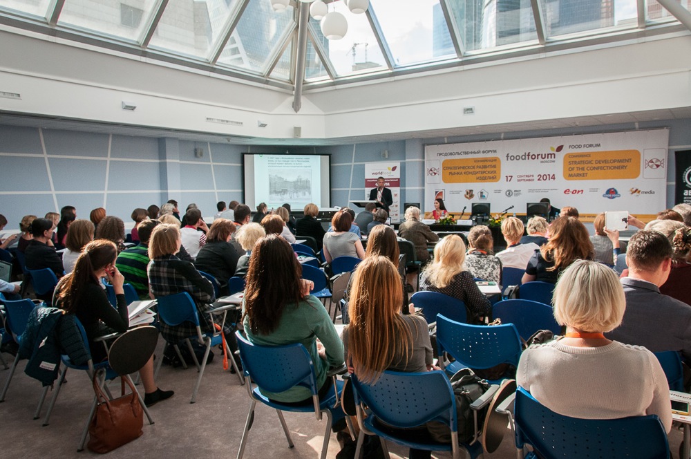 Алексей Андреев, брендинговое агентство Depot WPF, выставка World Food Moscow 2014, конференция, кондитерские изделия