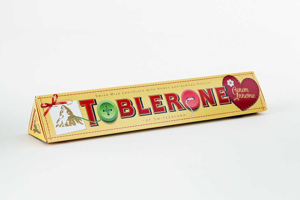 toblerone packaging design