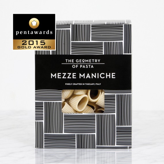 Pentawards 2015 winners, The Geometry Of Pasta by Here Design