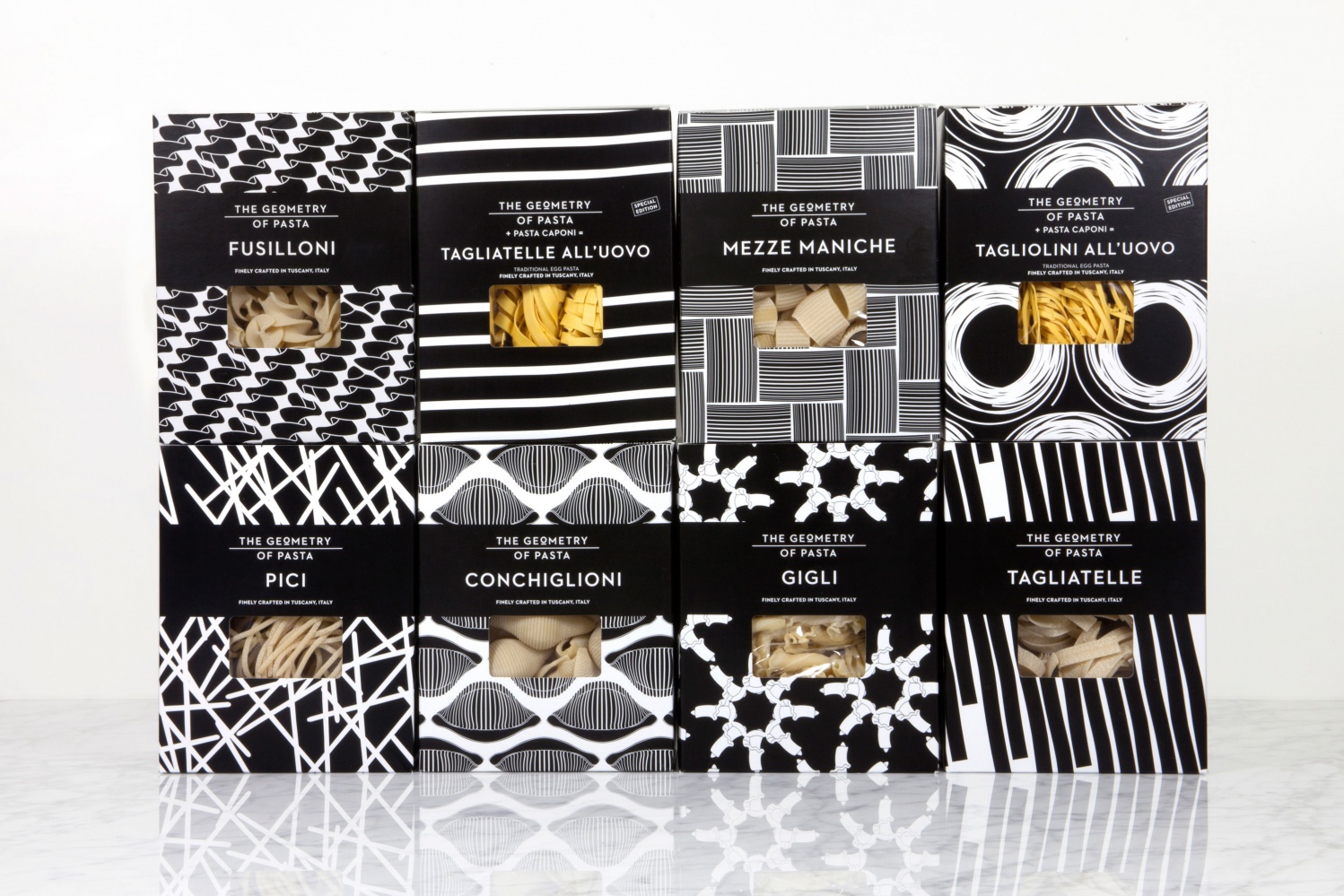 The Geometry Of Pasta by Here Design