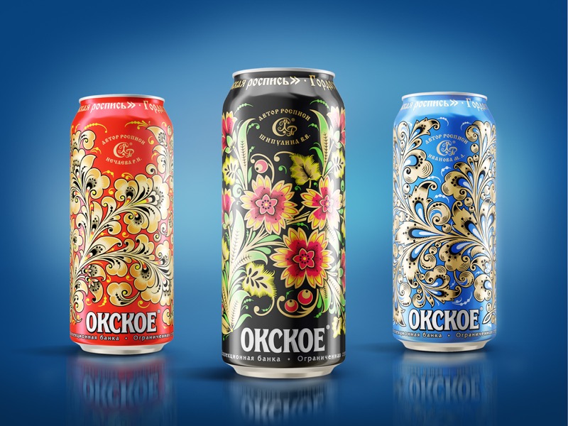 Дизайн упаковки пива Окское, Heineken, брендинговое агентство depot WPF, брендинг
