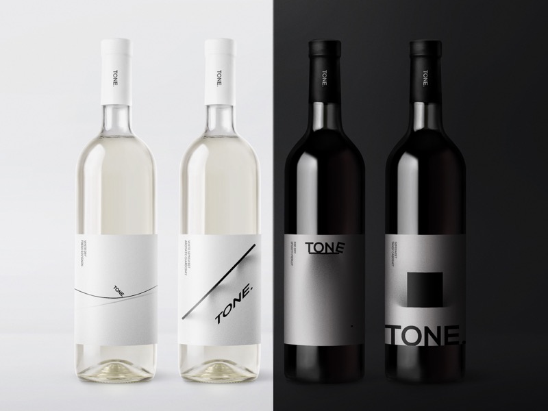 концепт, дизайн упаковки, вино Tone, брендинговое агентство Depot WPF