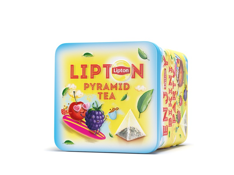 lipton, unilever, pina colada, дизайн упаковки, limited edition, брендинговое агентство Depot WPF