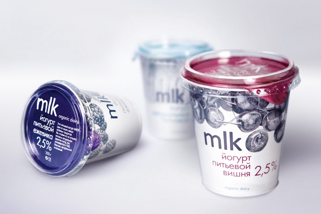 Линейка Mlk Organic Dairy пополнилась йогуртами