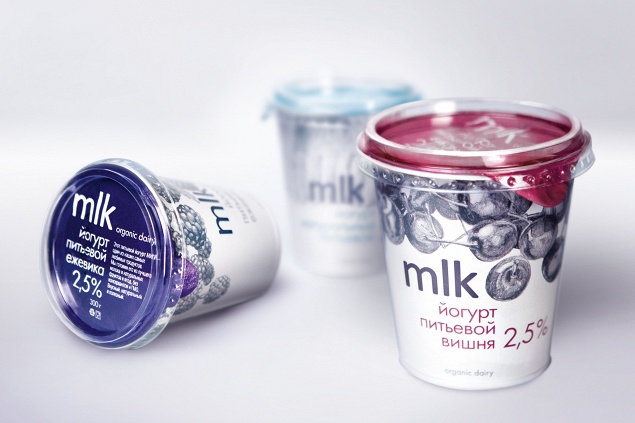 Линейка Mlk Organic Dairy пополнилась йогуртами