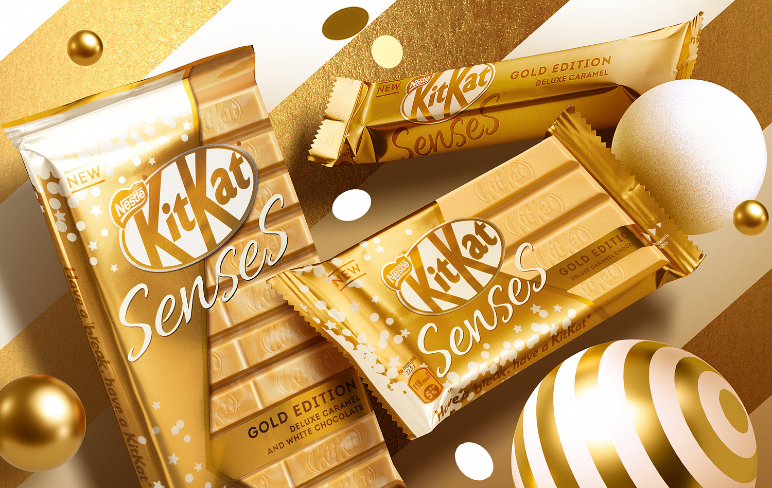 KitKat Sense Gold Edition - Портфолио Depot