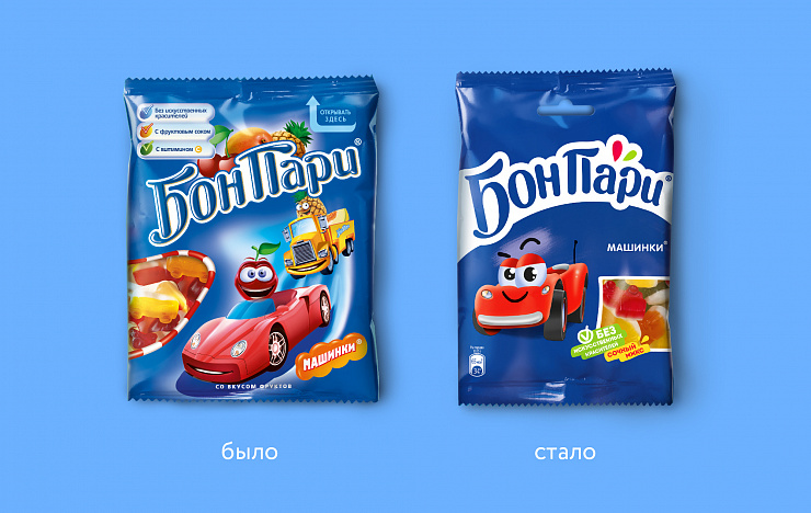 Жевательный мармелад «Бон Пари» - Портфолио Depot