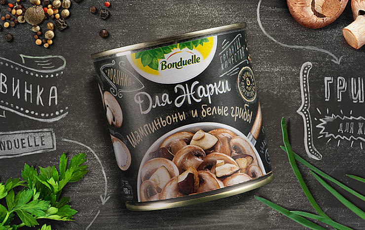 Bonduelle «Для Жарки» - Портфолио Depot