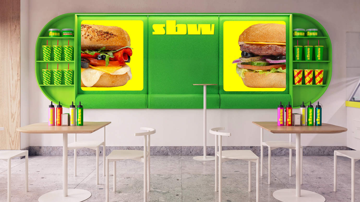 SBW: рефрендинг сети ресторанов Subway - Портфолио Depot