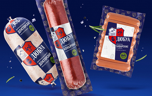 «Дюбуа»: обновлённая упаковка бренда мясных продуктов из Северной Осетии