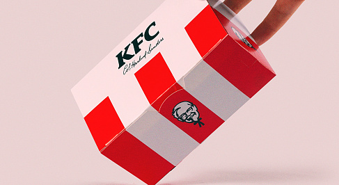 Обновлённый дизайн KFC