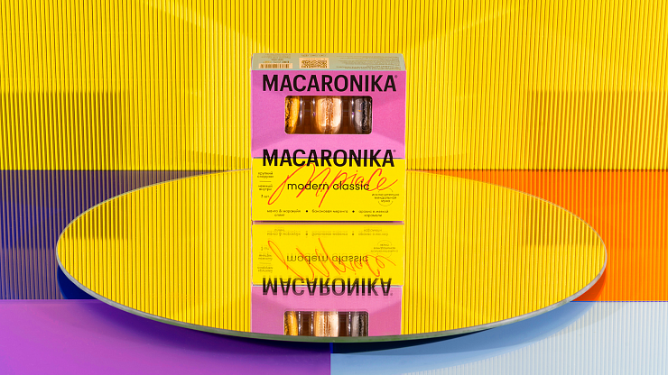 Макароника: Позиционирование и визуальный стиль линейки кондитерских изделий - Портфолио Depot