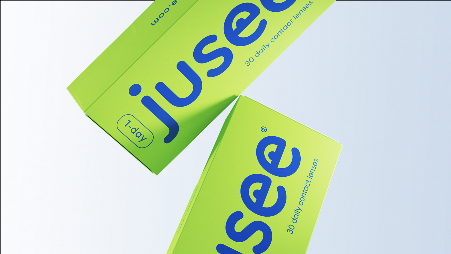 Jusee: нейминг и дизайн упаковки линз - Портфолио Depot