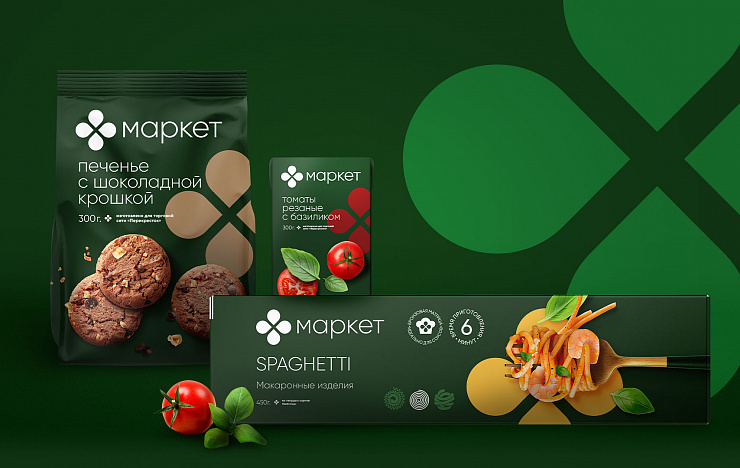 Новый визуальный стиль СТМ «Перекрёстка» - Портфолио Depot