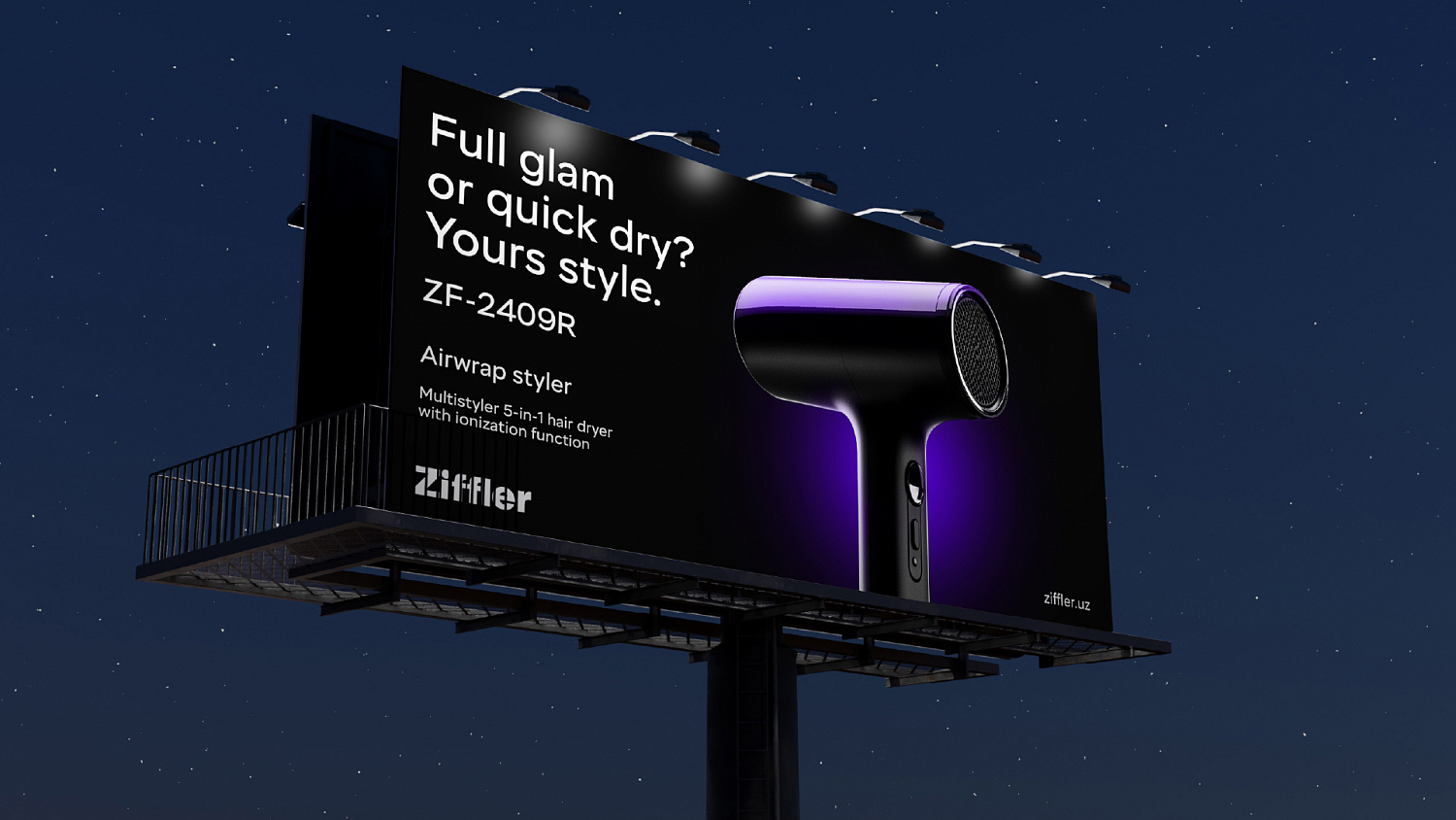 Ziffler: айдентика производителя бытовой техники и электроники из Узбекистана - Портфолио Depot