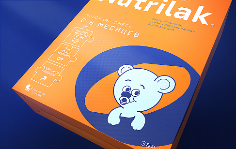 Редизайн бренда Nutrilak. Разработка дизайна упаковки