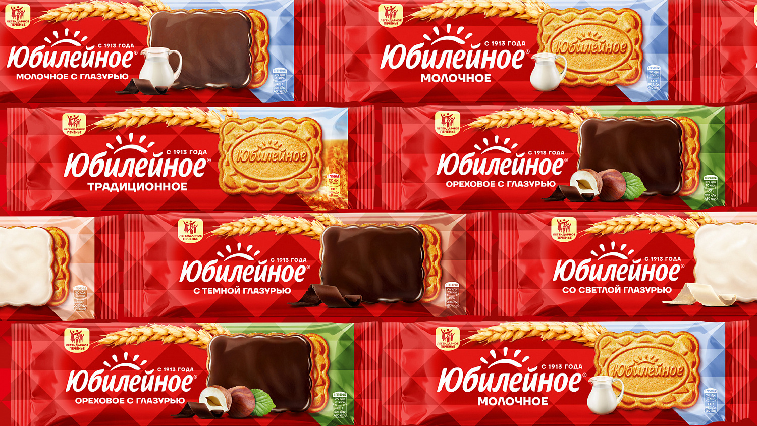 «Юбилейное»: редизайн упаковки легендарного бренда - Портфолио Depot
