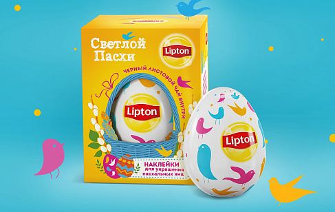 Пасхальная серия Lipton. Разработка креативной идеи, концепции продвижения