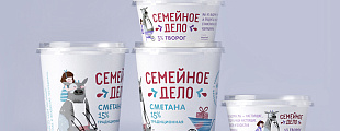 «Братья Чебурашкины» запустили новую линейку молочной продукции «Семейное дело»