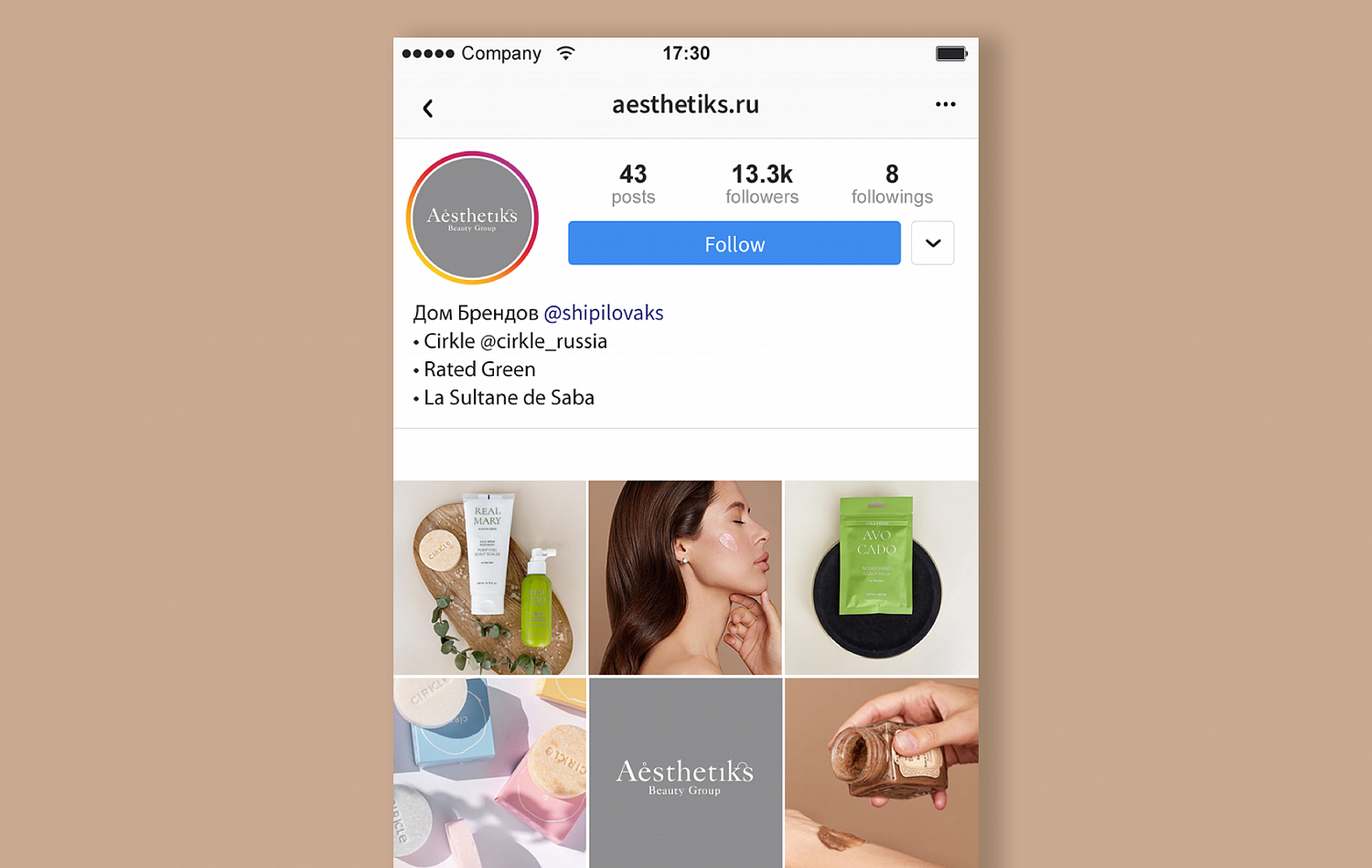 Aesthetiks Beauty Group - Портфолио Depot
