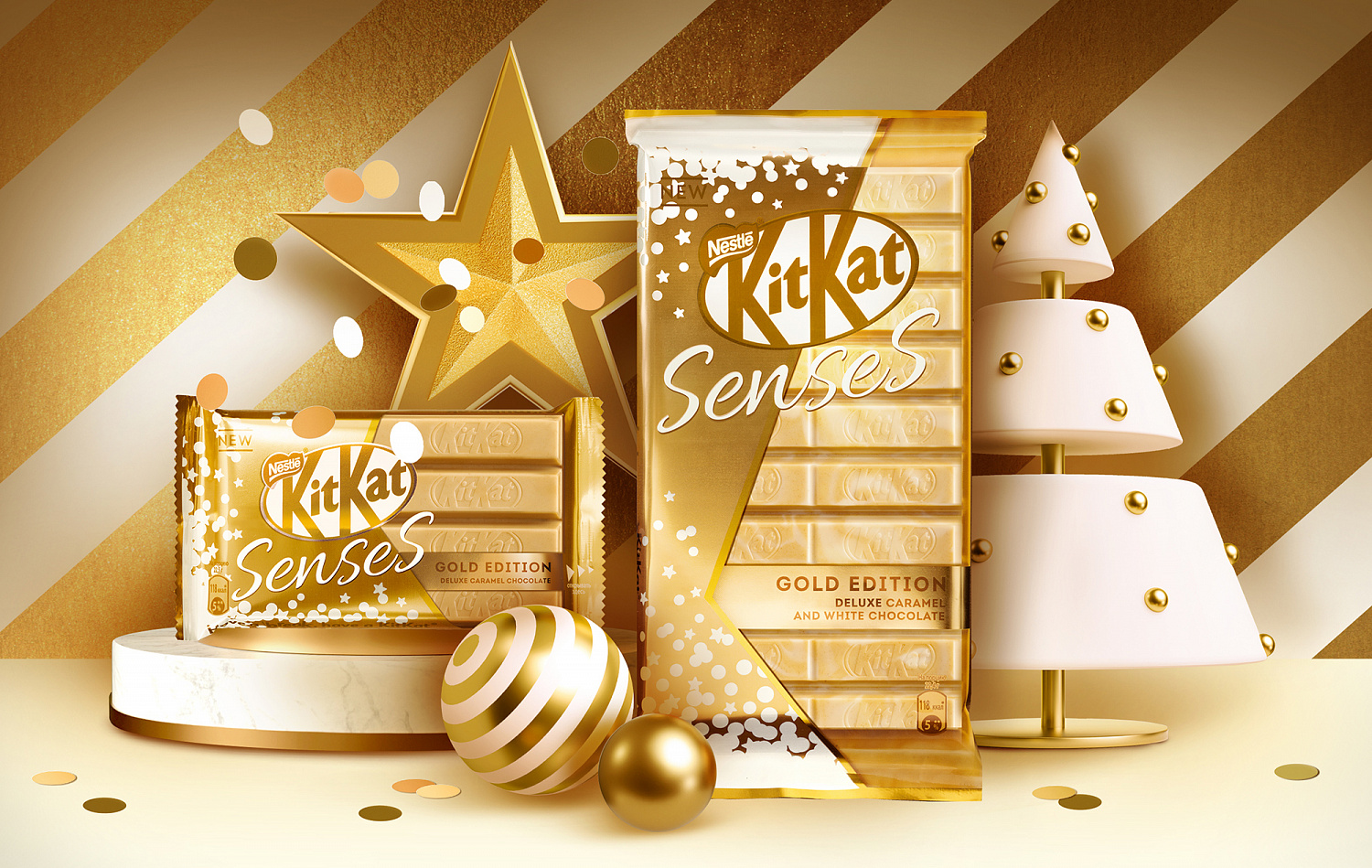 KitKat Sense Gold Edition - Портфолио Depot