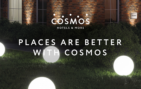 Cosmos Hotels & More. Оформление пространств и навигация