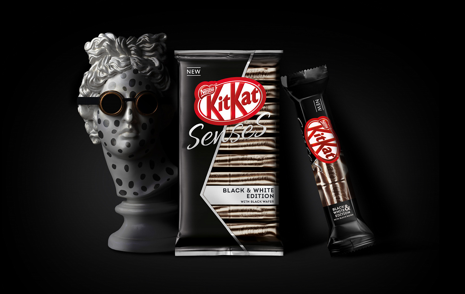 KitKat® Senses® Black and White - Портфолио Depot