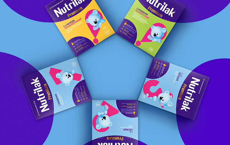 Обновлённый дизайн Nutrilak - Портфолио Depot
