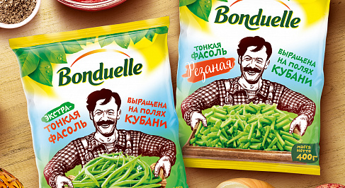 Замороженная фасоль Bonduelle