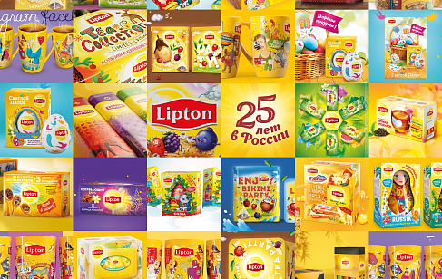 Lipton 25 лет в России