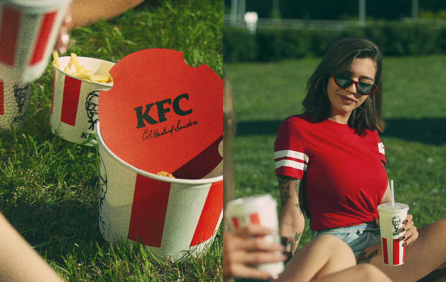 Обновлённый дизайн KFC - Портфолио Depot