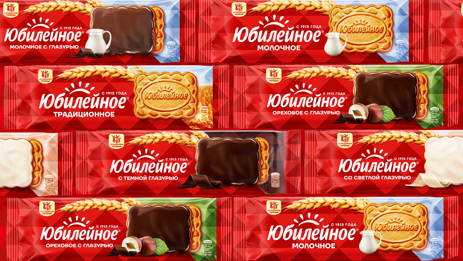 «Юбилейное»: редизайн упаковки легендарного бренда - Портфолио Depot
