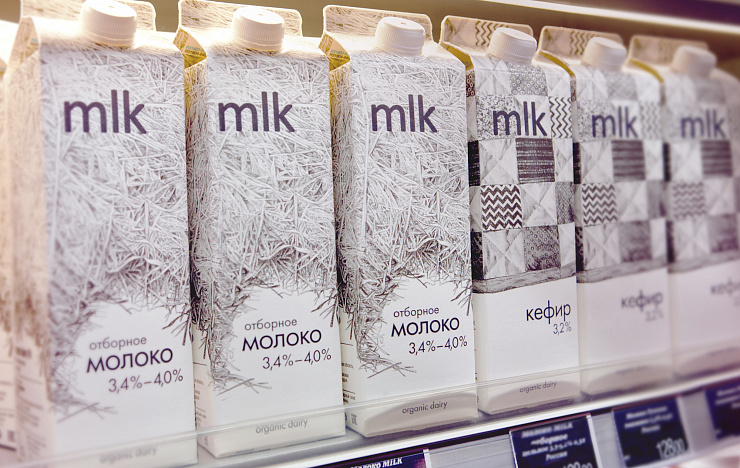 Mlk Organic Dairy - Портфолио Depot