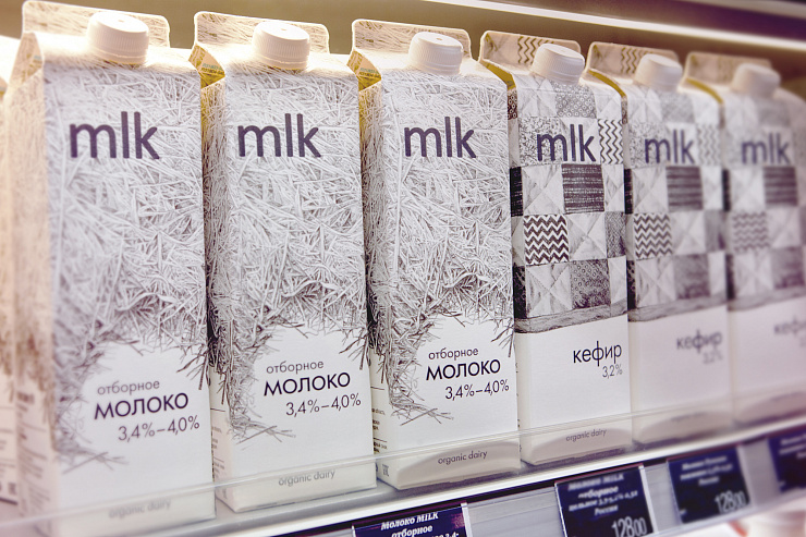 Mlk Organic Dairy - Портфолио Depot