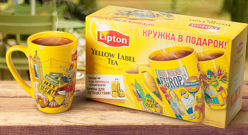 Промо набор Lipton с кружкой '13