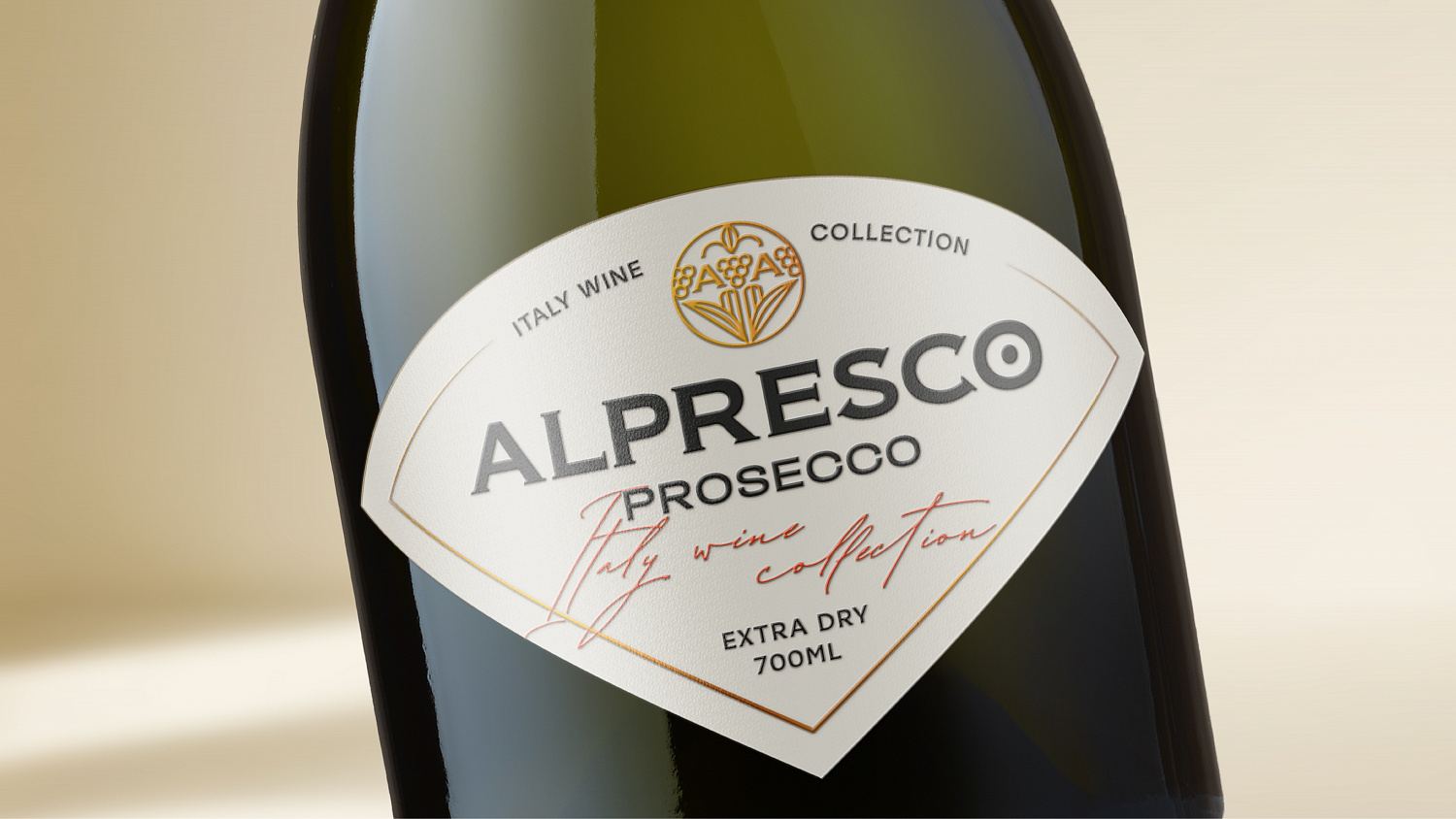 Alpresco: нейминг и дизайн итальянских игристых вин - Портфолио Depot