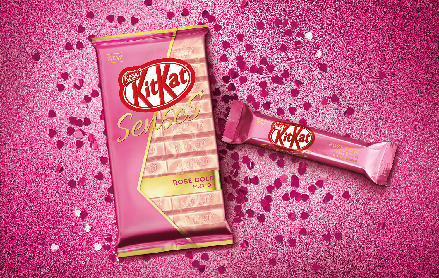 KitKat Senses Rose Gold Edition - Портфолио Depot