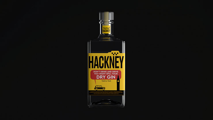 HACKNEY: дизайн упаковки джина - Портфолио Depot